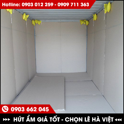 Giấy lót hút ẩm trong container